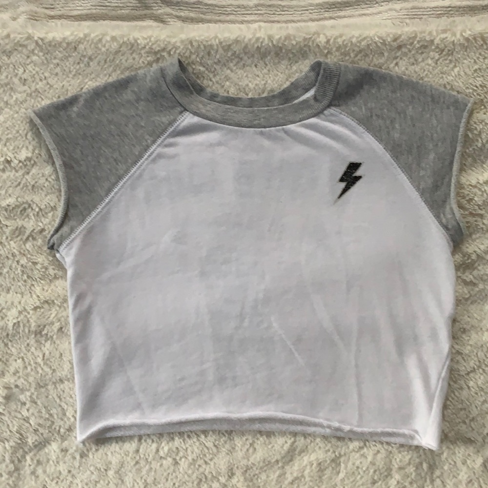 adorable world tour cropped tee